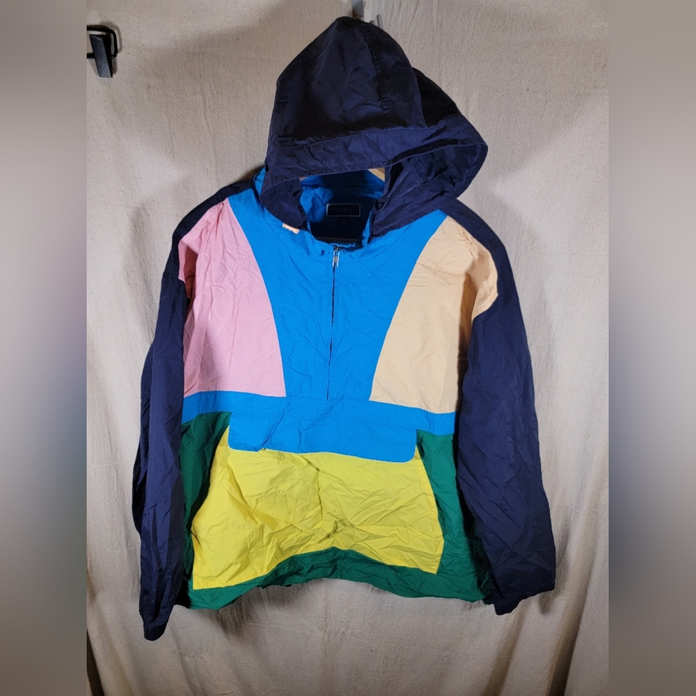 Club Room Mens Colorblocked Pullover Windbreaker Jacket XXL 6 color unisex